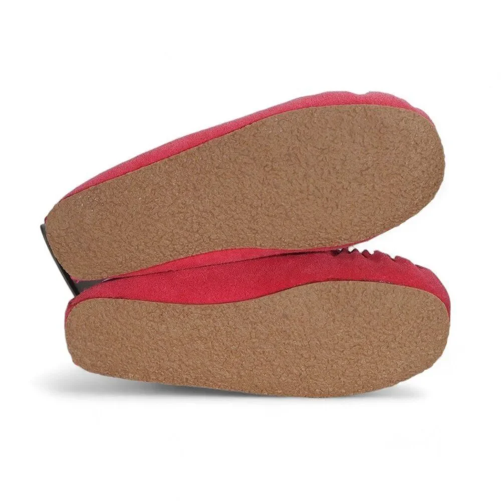 Minnetonka Cassie‎ Slip-on Suede Moccasin Slippers 